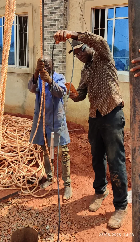 Deep well water level monitoring: Application of 200meters deep well in Nigeria